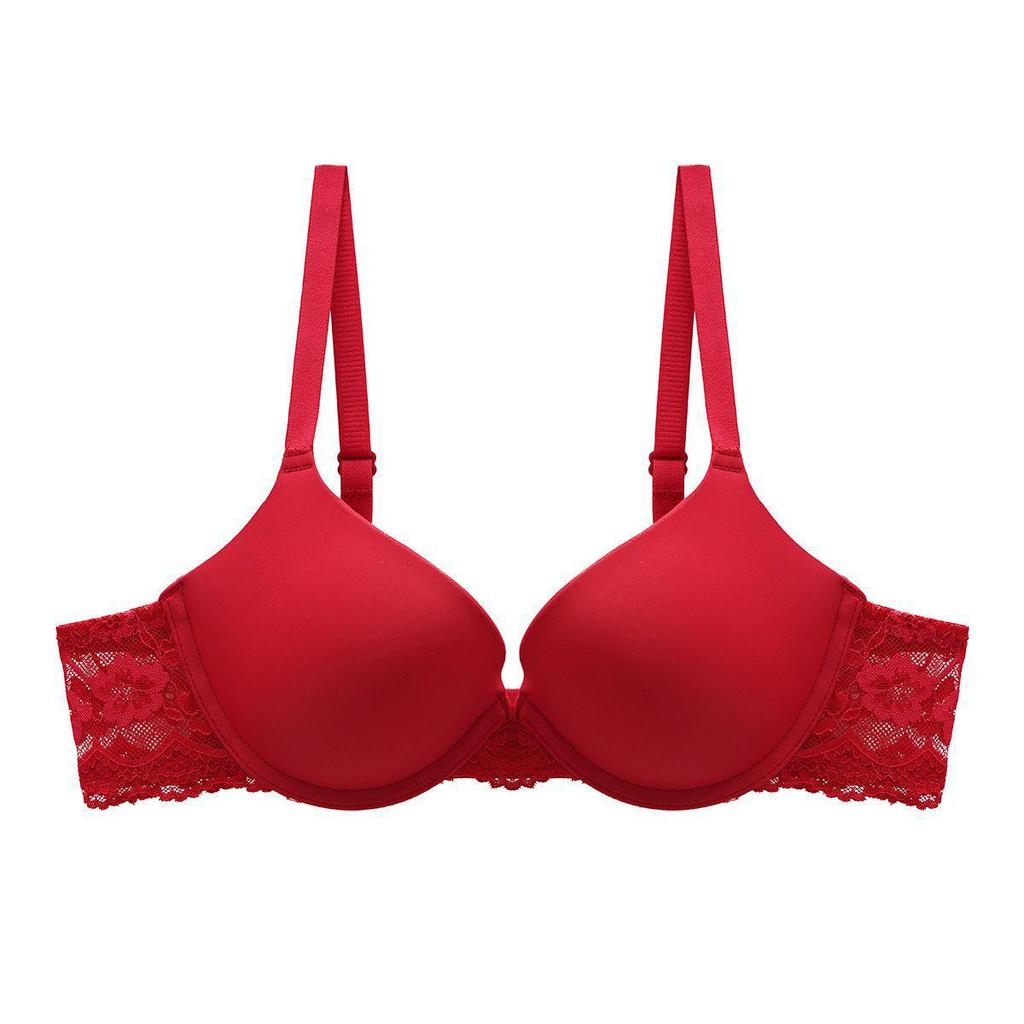 Nahtloser Spitzen-Push-Up-Bügel-BH für kleine Oberweiten
