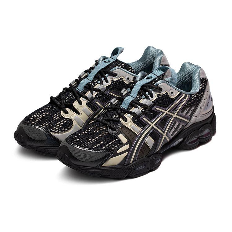 Kiko Kostadinov x ASICS UB5-S Gel Nimbus 9 Noir Métal de Pistolet Baskets Unisexe 1201A656-001