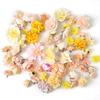 1bag Vintage Silk Rose Artificial Flowers for Home Room Wedding Decoration DIY Hair Accessory Corsage Craft Kit Fake Flowers