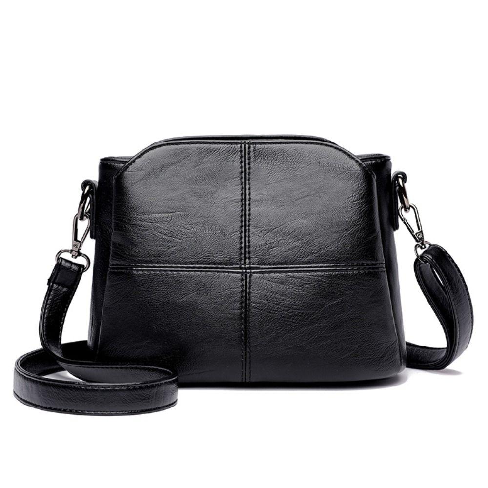 

Advanced Sense Leather Handbags New Luxury Crossbody Bags New Tote Bag чорний