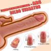 Consolador realista de empuje con calefacción, vibrador inalámbrico con capa remota de silicona, consoladores de pene súper grandes, Juguetes sexuales para mujeres y adultos, tienda
