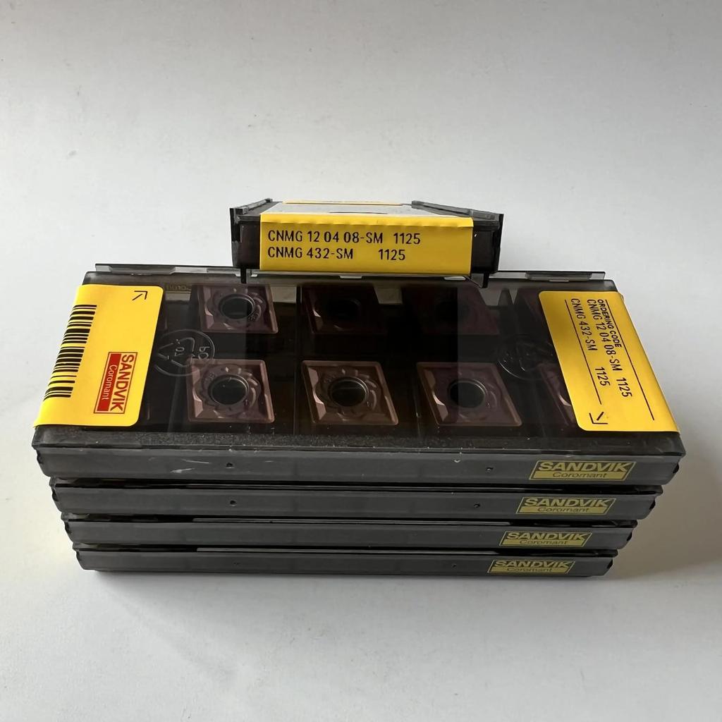 Original Sandvik / CNMG120408-SM 1125 /CNC lathe carbide blade 10 Pcs