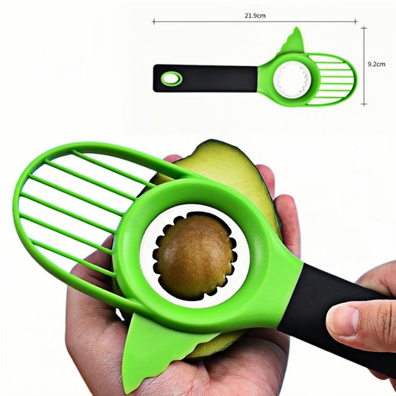 Coltello per avocado Gadget Taglierina in acciaio inossidabile Gadget da cucina Artefatto per tagliare la frutta Tutto per la cucina e la casa Fette di frutto del drago