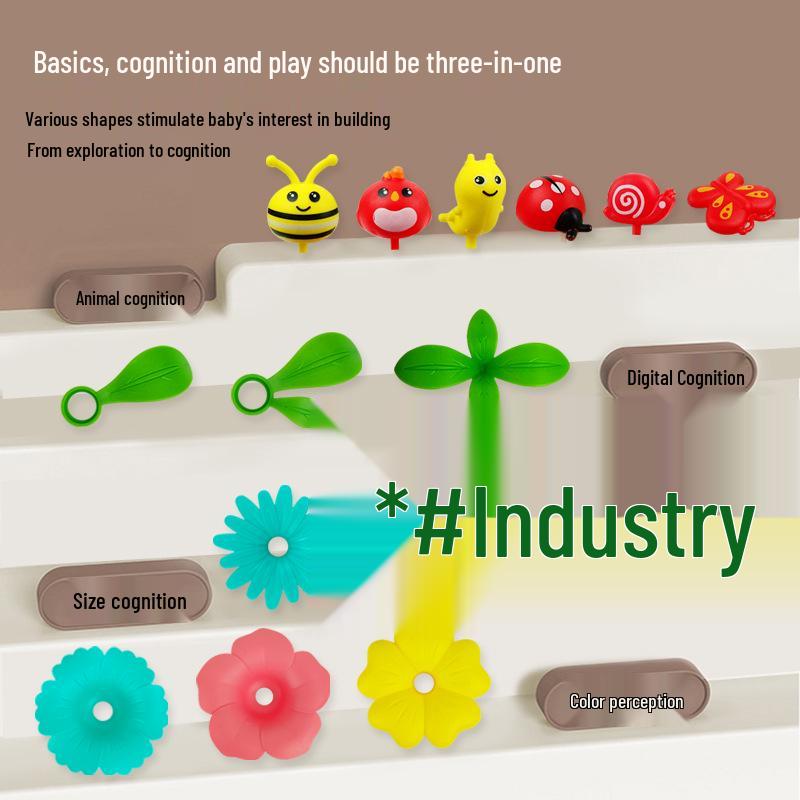 Free Shipping DIY Creative Assembly Toys - Varied Garden Series for Girls, Educational Flower Arrangement Toys in Stock