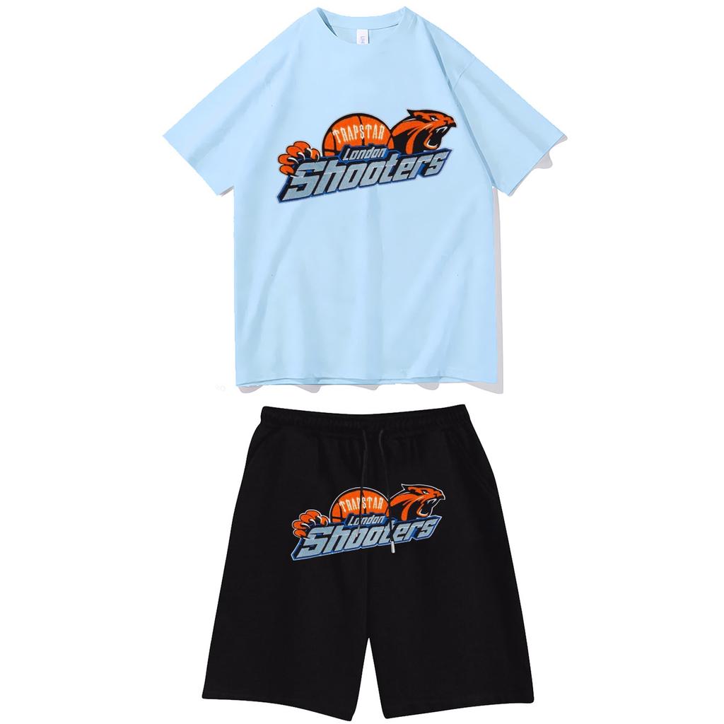 Foreign Trade T-shirt Jumper European and American Trapstar Unisex Sweatshirt Sweatpants Set Street Hip-hop T-shirt