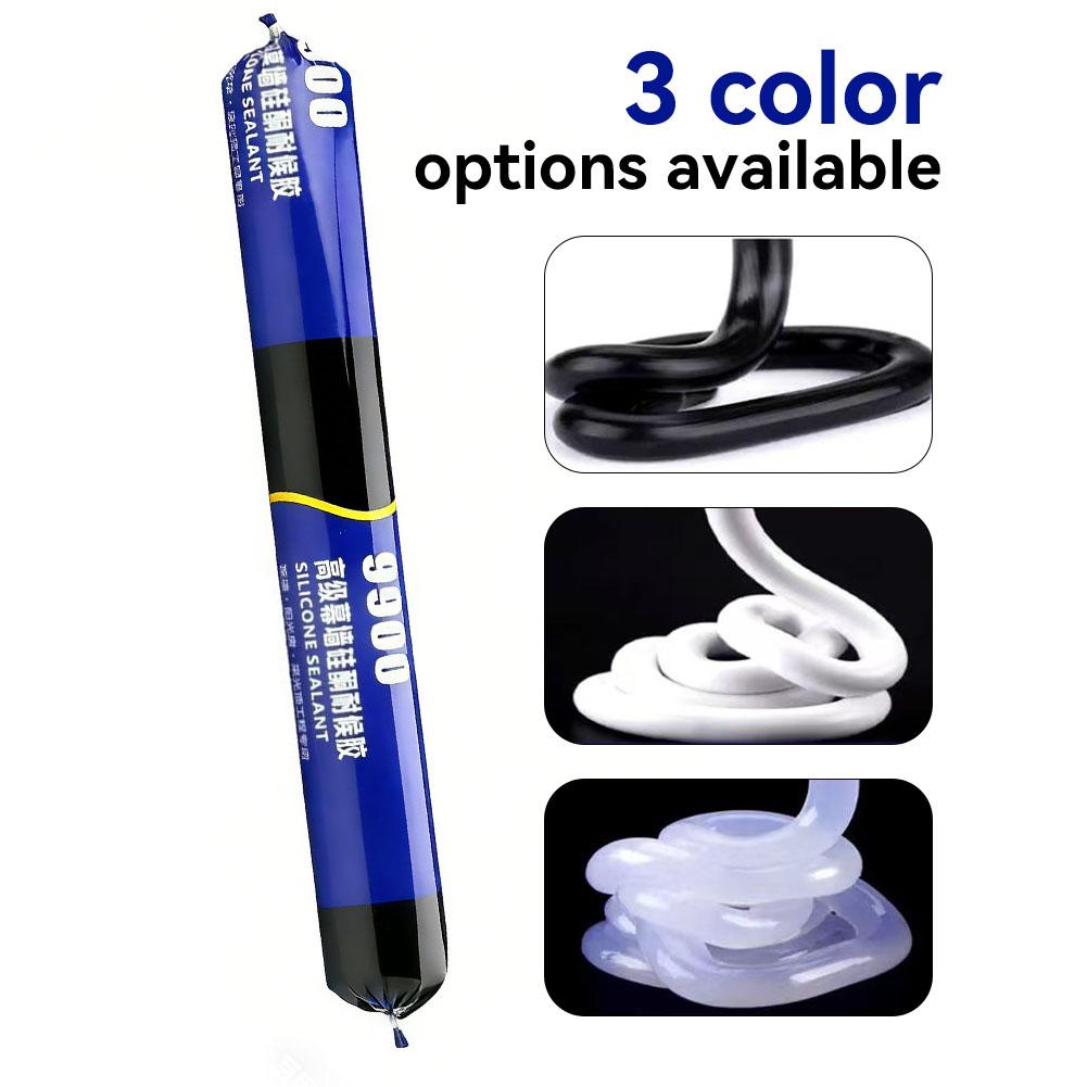 Portable Transparent Silicon Waterproof Sealant 9900 Structural Silicone Adhesive Quick Drying For Wall Stone Doors Adhesive
