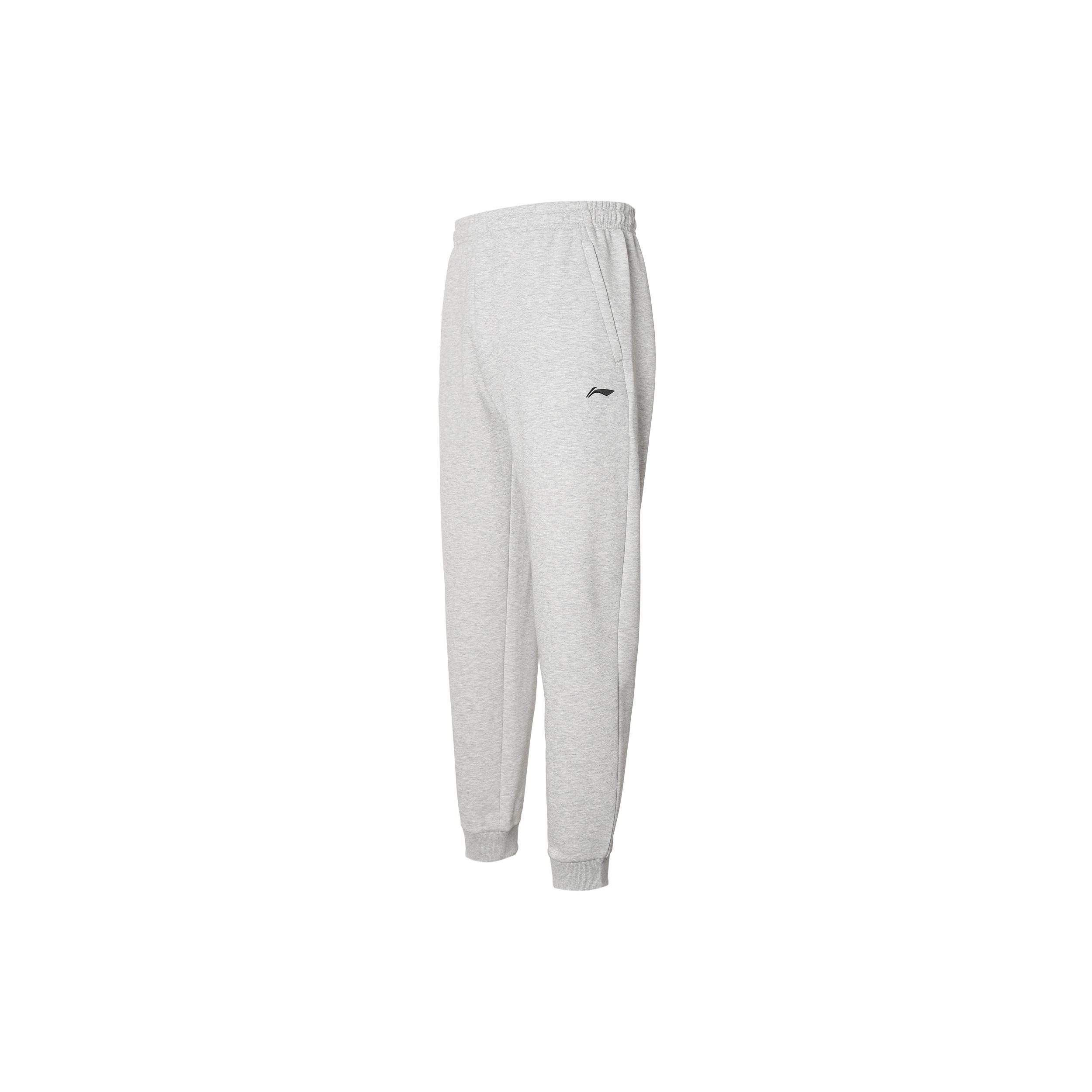 Li-Ning Logo Joggers Sweatpants Light Grey Men s AKLT619-2 XXL