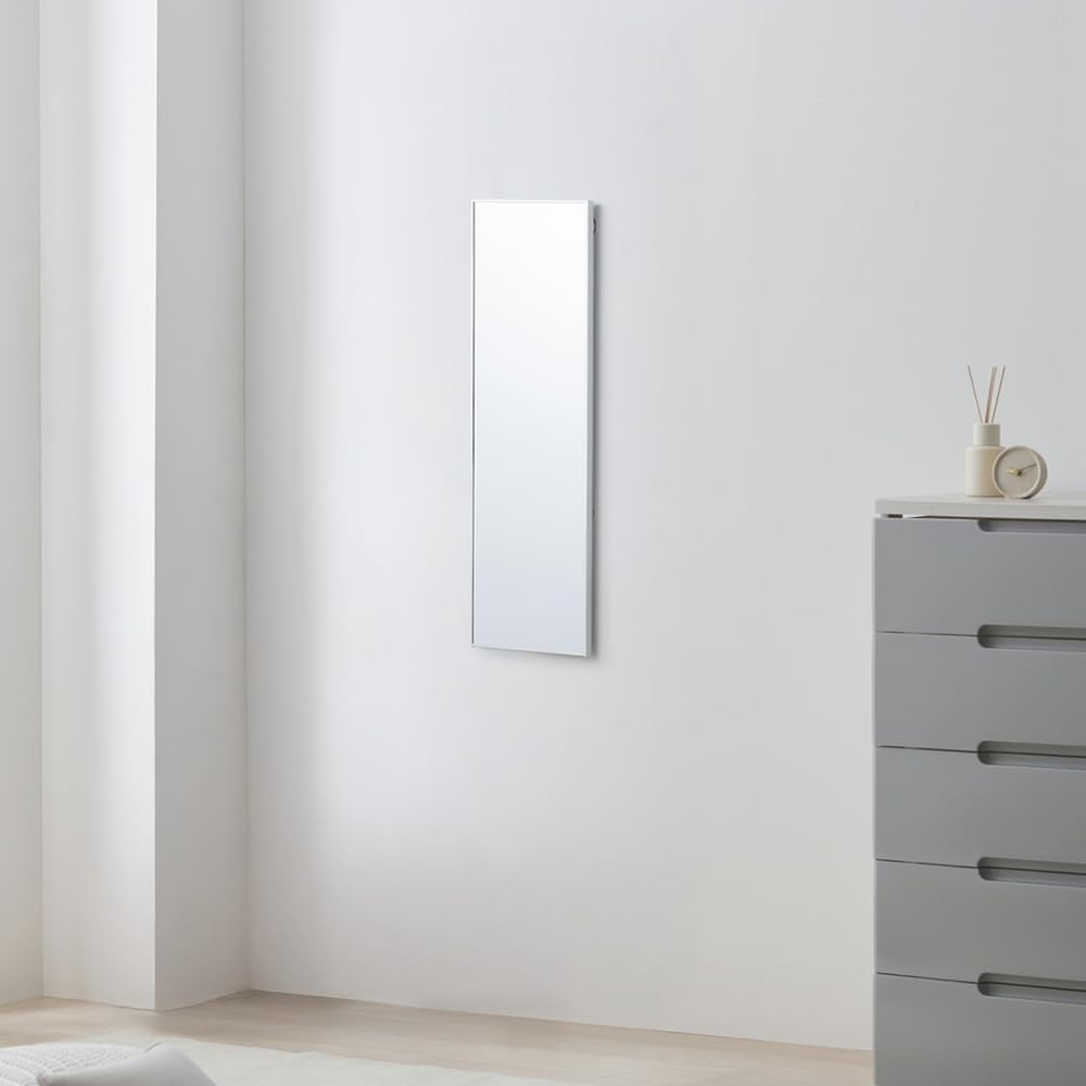 Iris Ohyama Film Magnetic Silver Lightweight, Shatter-Resistant Mirror, Type, KWM-28090M,