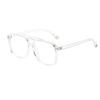 Large Frame Tr90 Myopia Glasses Frame, Men'S And Women'S Double-Beam Flat Glasses, Computer Radiation Anti-Blue Light Glasses Frame, High Quality
