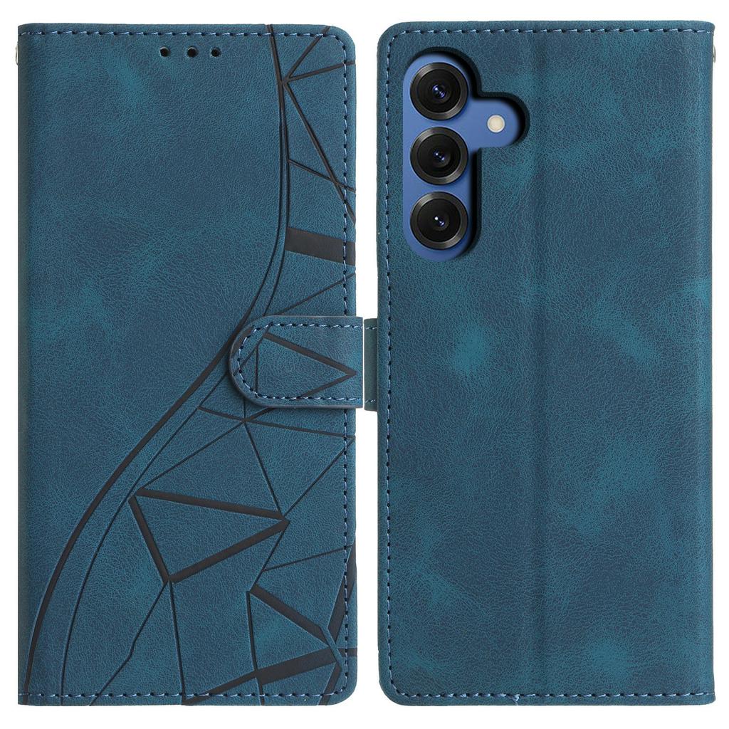 Etui Portfel z podstawką na Samsung Galaxy S26/S26 Pro Skórzane etui z klapką Wzór trójkątów