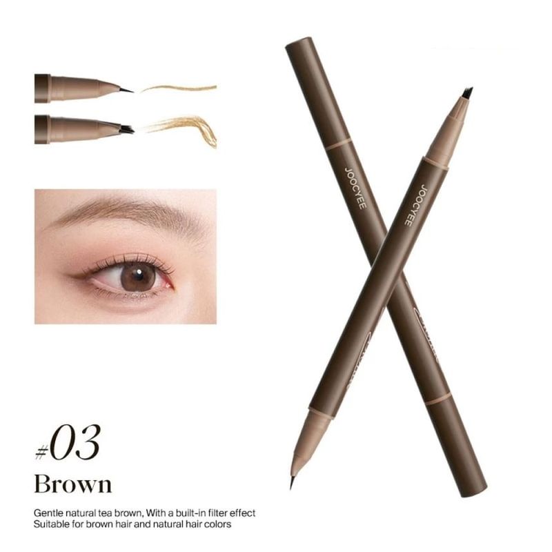 JOOCYEE - Double Headed Eyebrow Pencil - 4 Colors