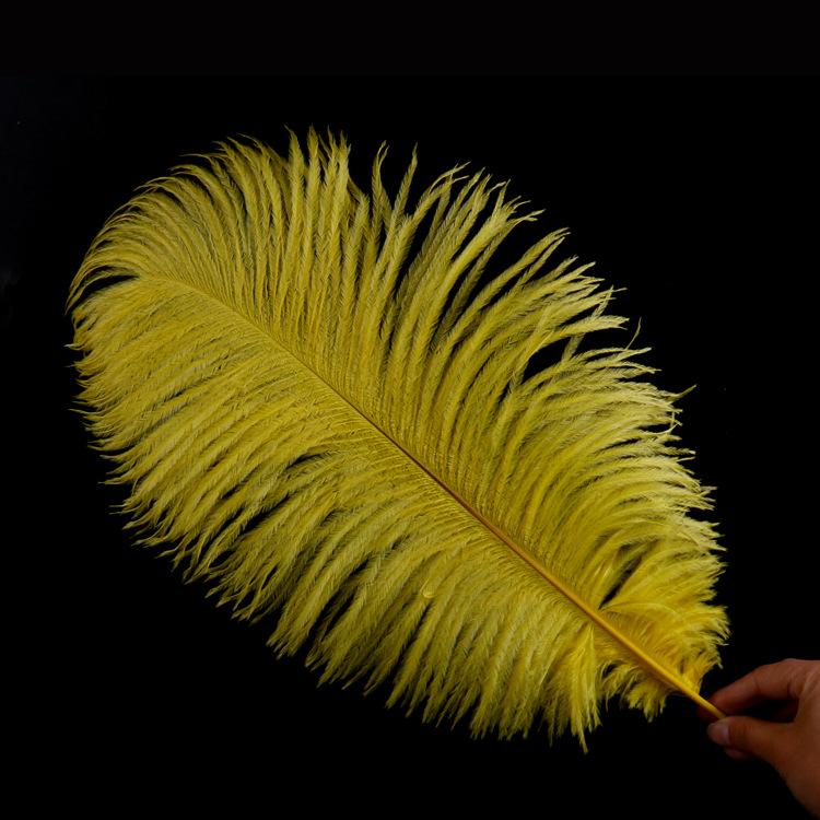 Colored Ostrich Feathers 30-35Cm Stage Performance Wedding Bouquet Decoration Ostrich Feathers