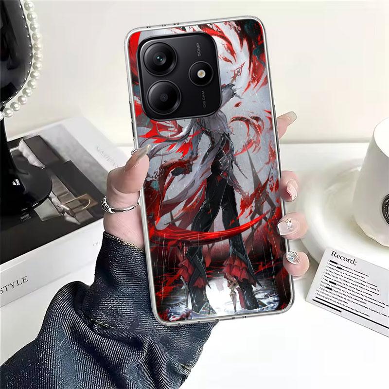 

Arlecchino Genshin Impact Soft Phone Case For Xiaomi Redmi Note 15 14 14S 13 12 Pro Plus 12S 11 11S 11E 10 10S 11T 5G Fundas Coq Note 14 Pro Plus