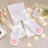 Gothic Lolita 3D Cat Claw Pantyhose Long Length JK Tights Photoshoots Cat Paw Pad Stockings  Gift