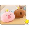 Adorable Plush Capybara Pillow Soft Water Pig Sofa Bed Headrest Perfect Gift For Girls