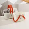 Panier de Bain Portable à Poignée Panier en Maille Plastique Panier de Rangement Grande Capacité pour Salle de Bain Douche Lavage Bain Panier de Rangement pour Articles de Nettoyage Toilettes