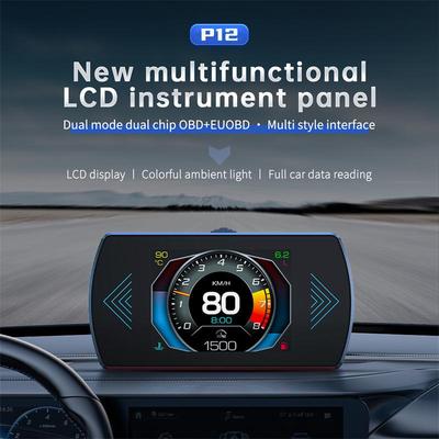 Sofort verfügbares OBD2 Auto Head-Up Display: Multifunktions-LCD-Bildschirm für hochauflösende Fahrzeugdaten