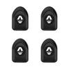 2/4Pcs Mini Car Hooks USB Cable Headphone Key Storage Hooks Emblem For Renault Koleos Clio Laguna 2 Megane 2 3 Duster Logan d111