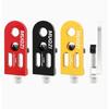 Bicycle Chain Tensioner Adjuster Professional Chain Adjuster Bike Chain Tensioner Aluminum Alloy Single Speed Chain Fastener for Bike Chain Additions