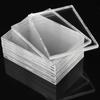 Duidelijke Acryl Kaarthouder Drukknop Type Gaming Sport Ruilkaart Display Case Kpop Idol Foto Beschermhoezen Niet Magnetisch