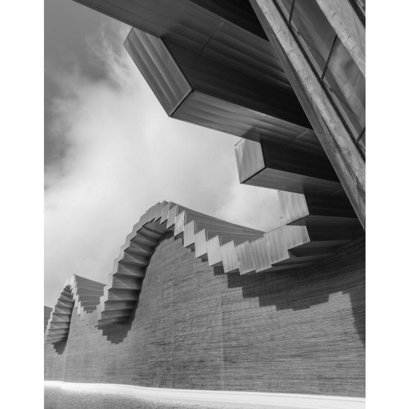 

Nordic Urban Architecture Black White Photography Art Posters Prints Canvas Painting Wall Art Picture Living Room Home Decor 21cm×30cm NoFrame