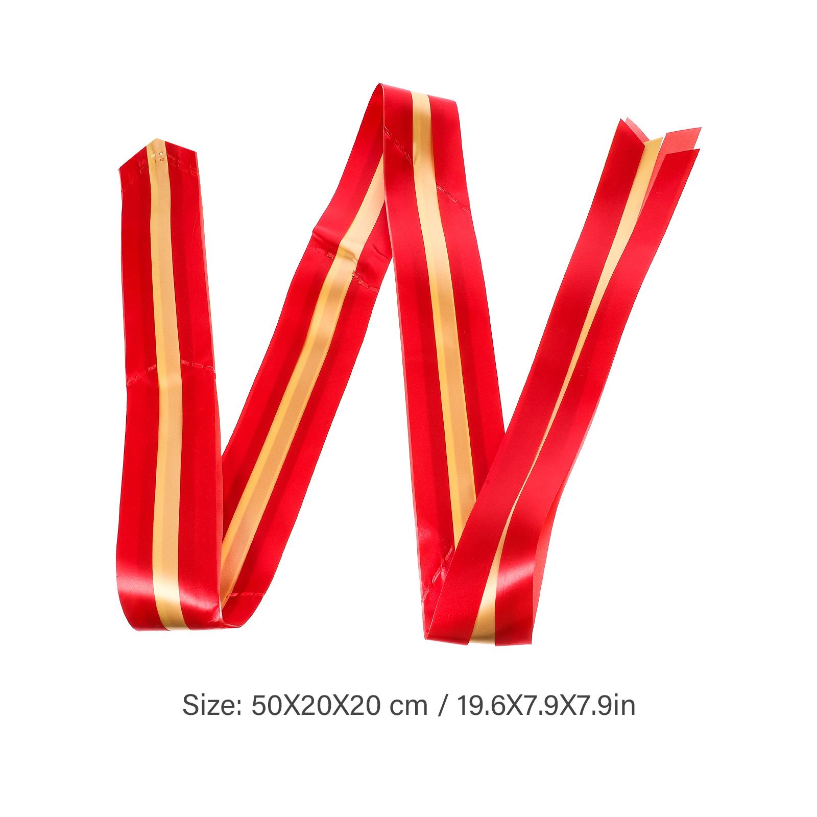 

10Pcs Gift Wrap Pull Bow with Long Tails Big Bows for Wine Bottles Baby Shower Baskets Party Boxes Home Craft Decoration other червоний