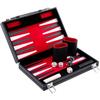 Backgammon de Voyage 11" dans Une Valise - ENGELHART - Backgammon de Voyage 11" - Rouge - Noir - Blanc
