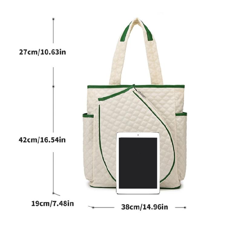 Tennis Toted Bag Pickleballs Bag Holds 2 Rackets Sports Gym Bag Lightweight Waterproof Tennis Racket Backpack Women Men
