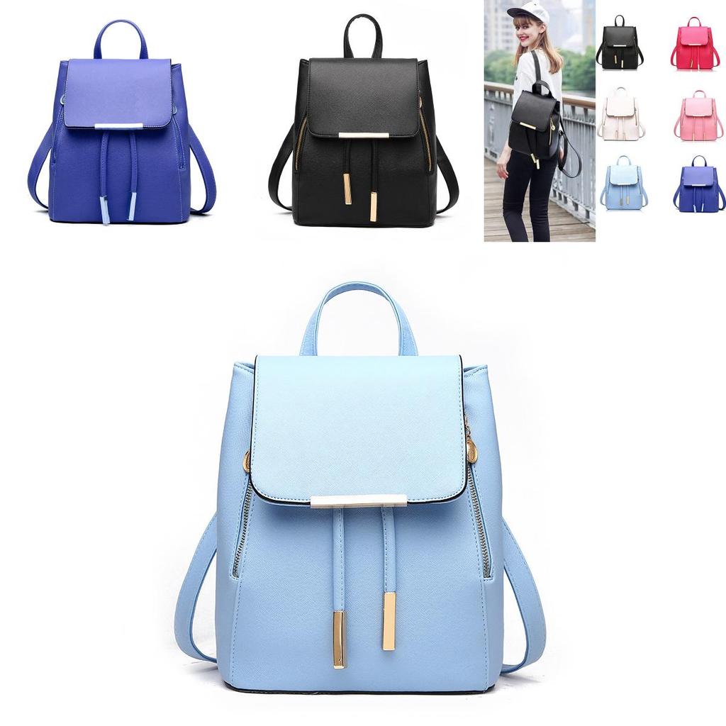 Elegant Fashion Women Girls Backpack For Travel School Handbag And Clutch Bag