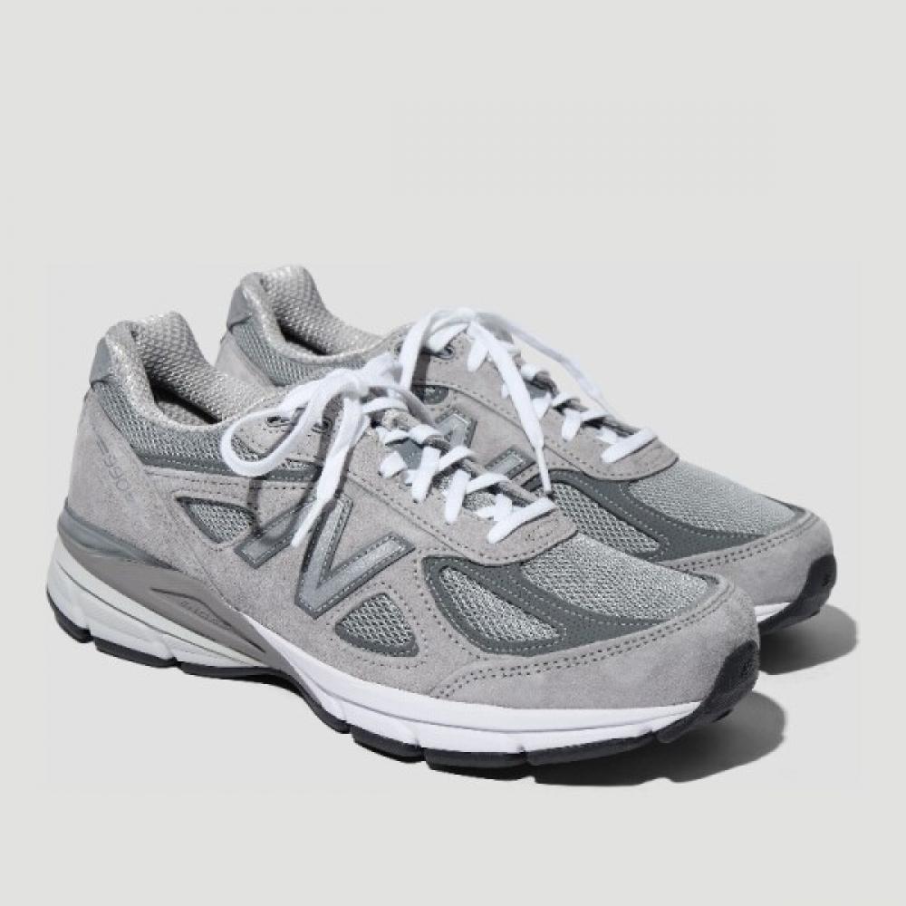 

New Balance Made In Usa 990v4 Grey Silver Low Top Sneakers U990v4 4172 US9