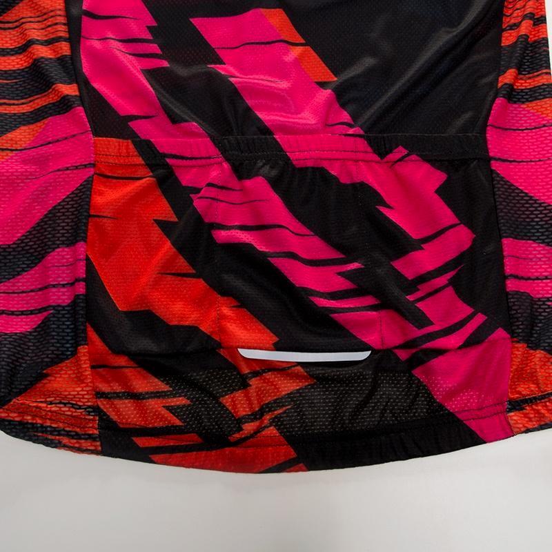 Riding Bicycle Jerseys Cycling Clothing Set Colorful Long Sleeve Black Bib Pants Bicycle Clothes Suit