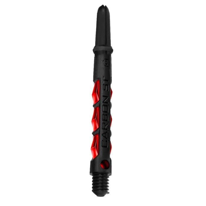 Harrows Darts Flechettes DARTS Carbon St Short 33 mm Red Tiges Flechettes