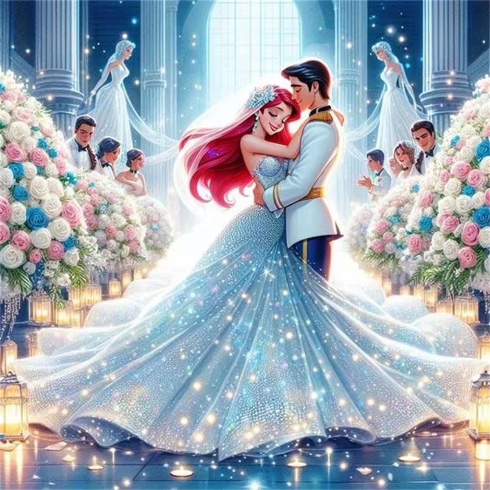 Disney IP Collection Diamond Painting Full of Diamonds DIY Diamond Embroidery Cartoon Decorative Painting Material Package
