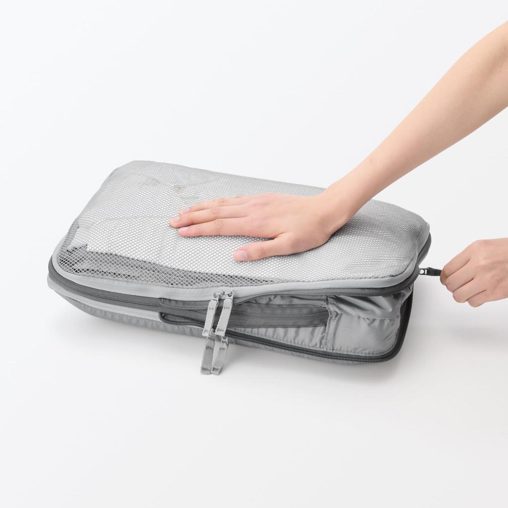 Japanese MUJI Polyester Sorting Storage Case Medium