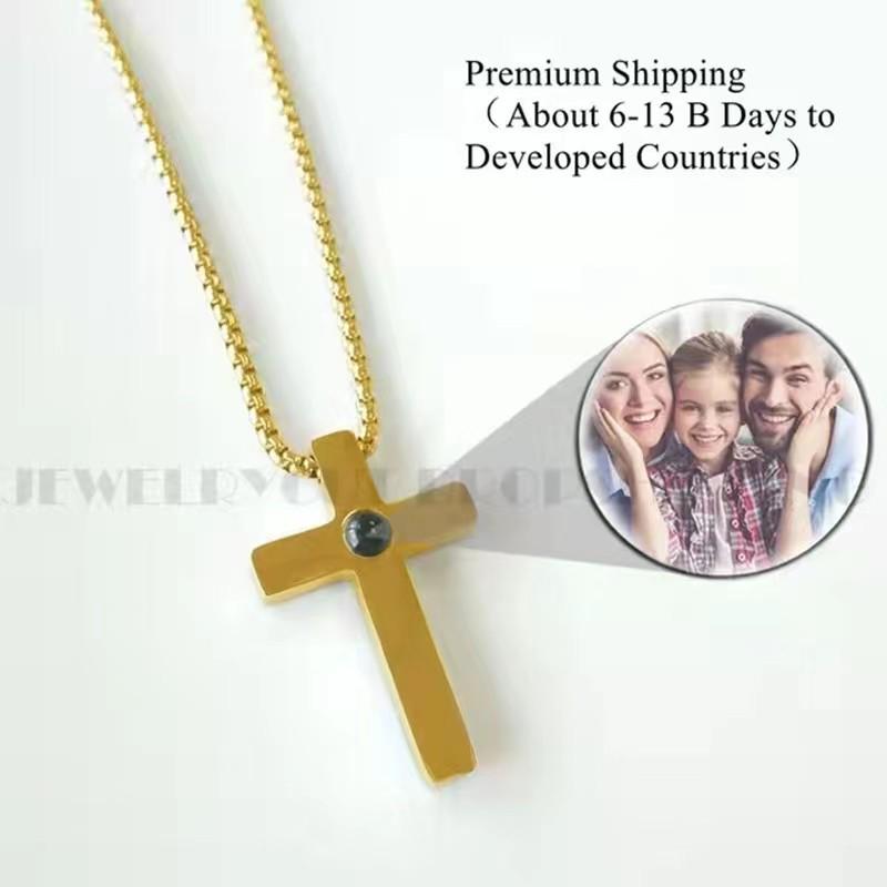 Customized Love Photo Necklace: 100 Languages 'I Love You' Pendant - Ideal for Christmas & Valentine's Gifts