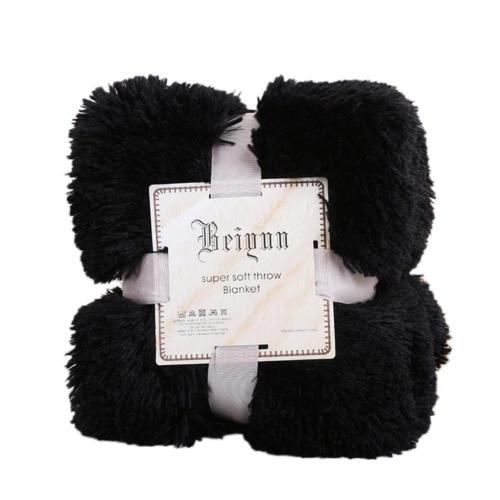 80x120cm Soft Fluffy Shaggy Warm Bed Sofa Bedspread Bedding Sheet Throw Blanket Travel Patchwork Bedspread