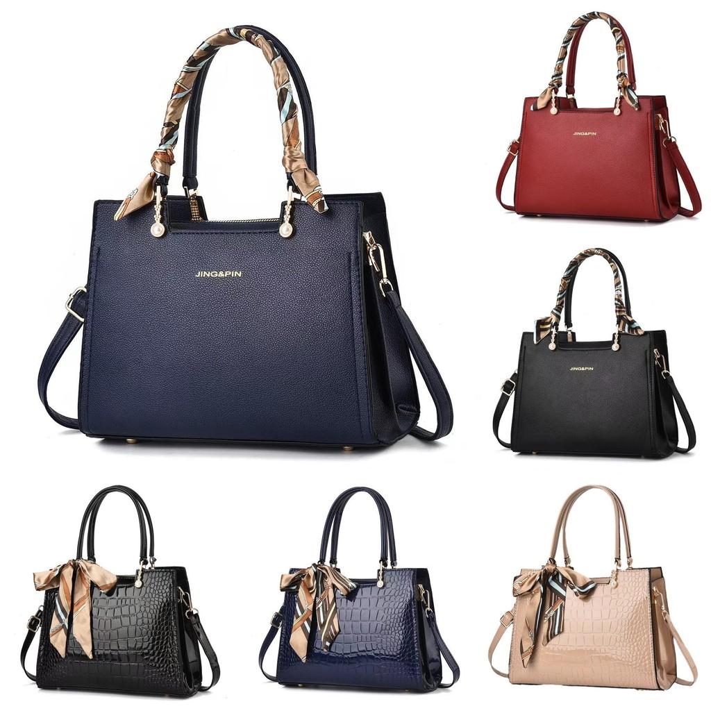 Urban Street Style Crossbody Tote With Inner Pocket For Women And Moms