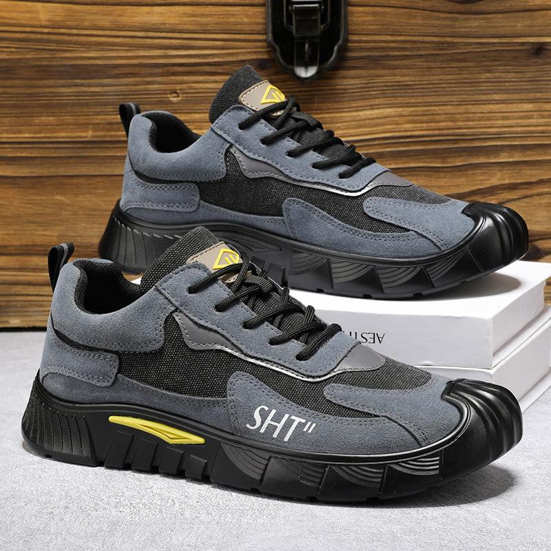 

Labor insurance shoes men s spring 2025 new wear-resistant non-slip breathable construction site outdoor non-slip wear-resistant versatile casual sho 44