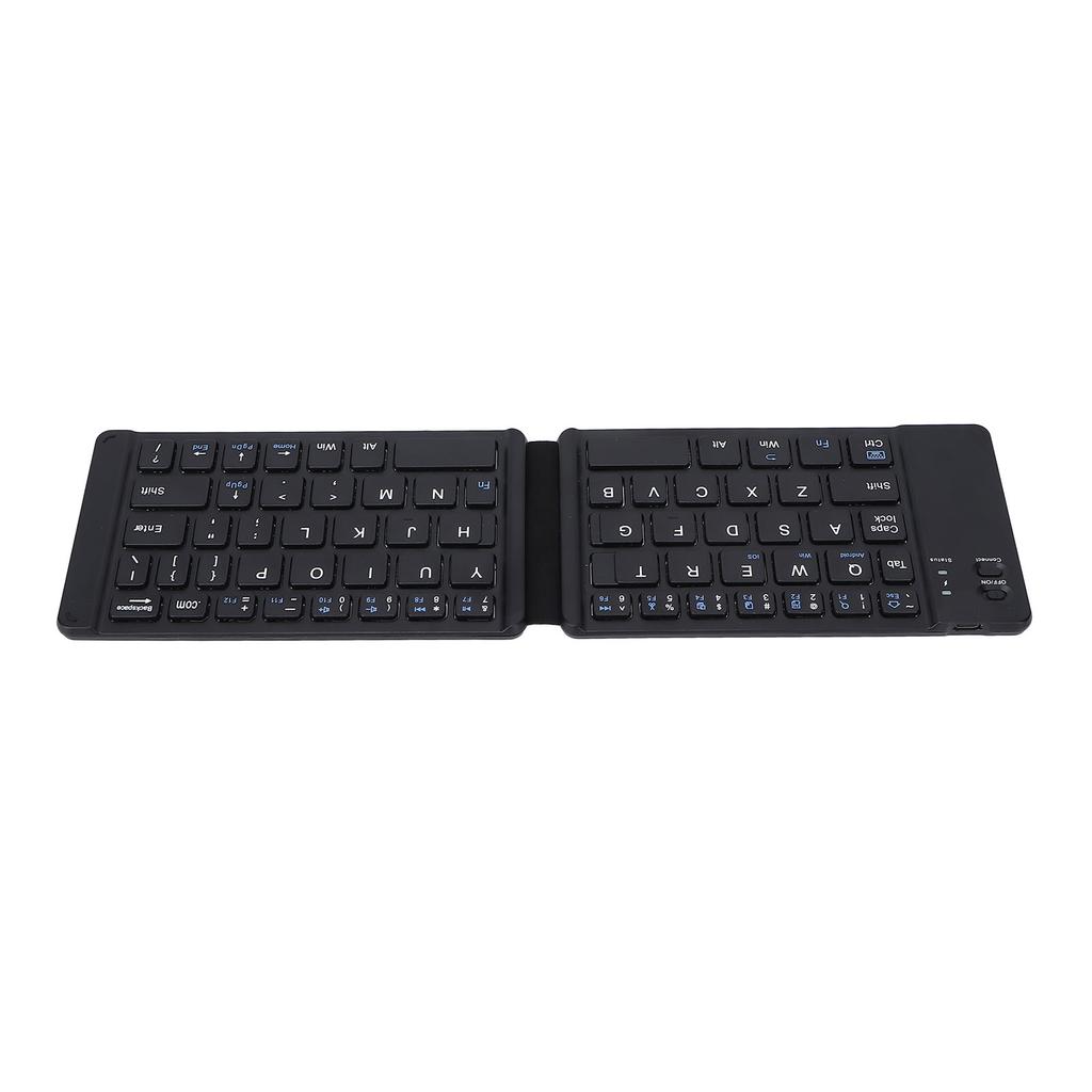 Foldable Keyboard BT3.0 Fast Typing Silent 120mAh Battery Compact Size Wide Compatibility Mini
