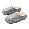Winter Cotton Slippers: Non-slip, Waterproof, Thick-soled, Warm Velvet, Closed-toe for Men & Women