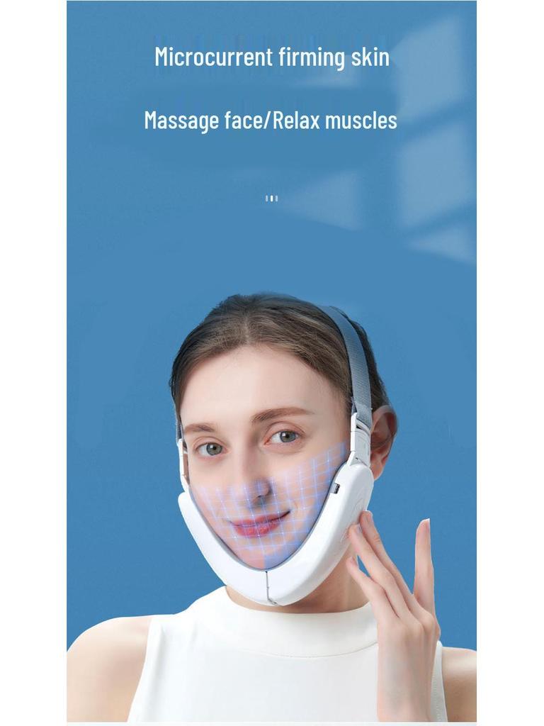 V-Shaped EMS Face Slimming and Shaping Massager