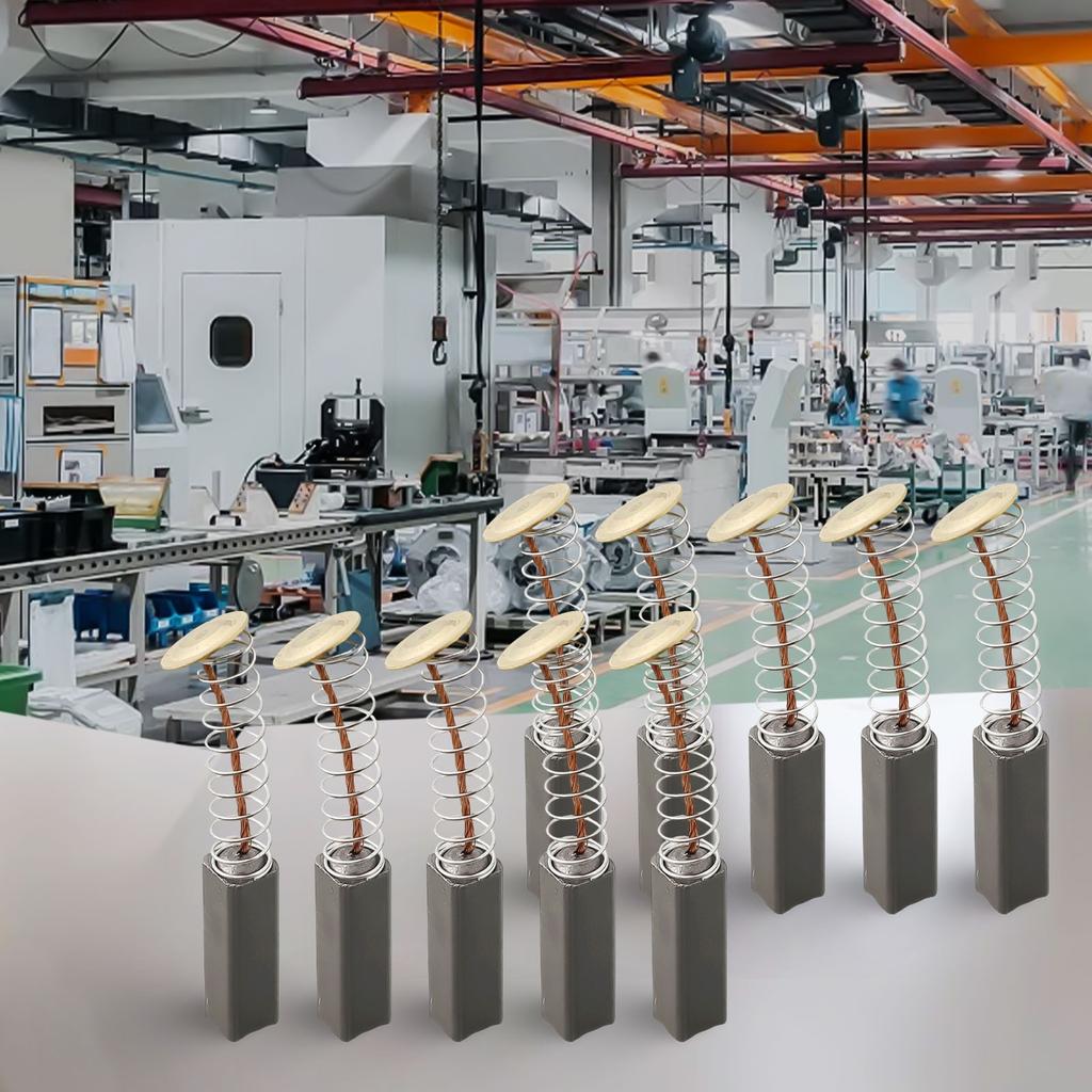 Uhlíkové kartáče Elektromotory Náhradní díly Délka pružiny 30 mm