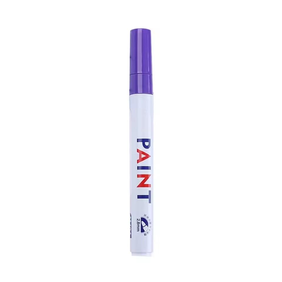 Mobidea Waterproof Car Tire/Wheel Permanent Paint Marker - Multi-Color Oily Pen for Rubber Tyre Tread & Auto Rim Marking
