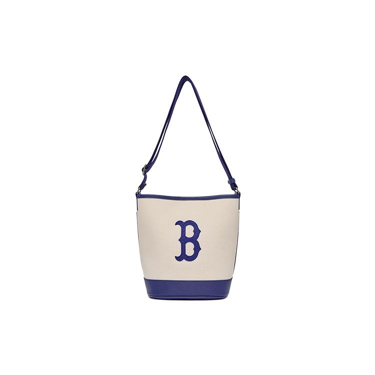 

MLB Boston Red Sox Large Logo Polyester Tote Bag Shopping Bucket Crossbody Shoulder Bag Unisex Bags Navy-Blue White 3ABMS072N-43CRS Basic Set (Bag)