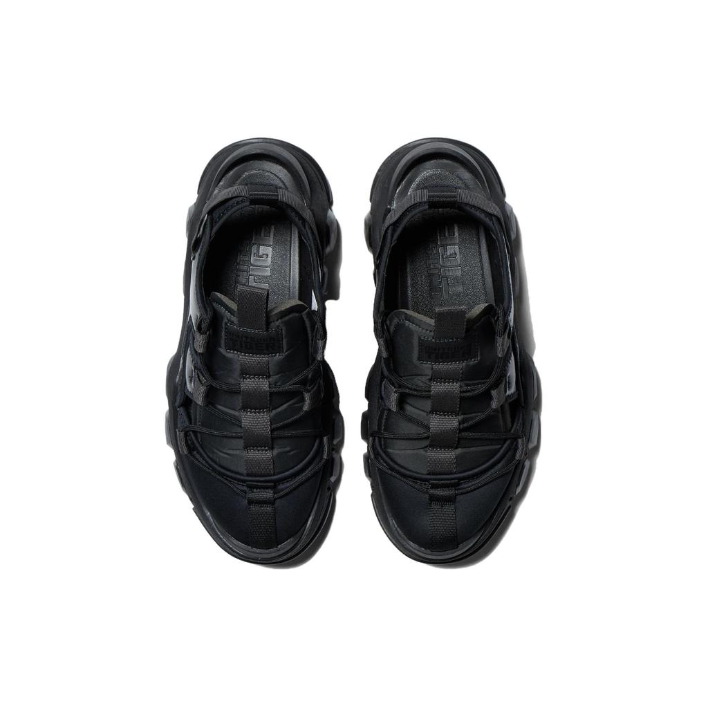 Onitsuka Tiger Dentigre Cage Comfortable Versatile Beach Sandals Unisex Sandals Black 1183C189-001