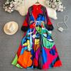 Women's Casual Knitted Suspender Long Skirt