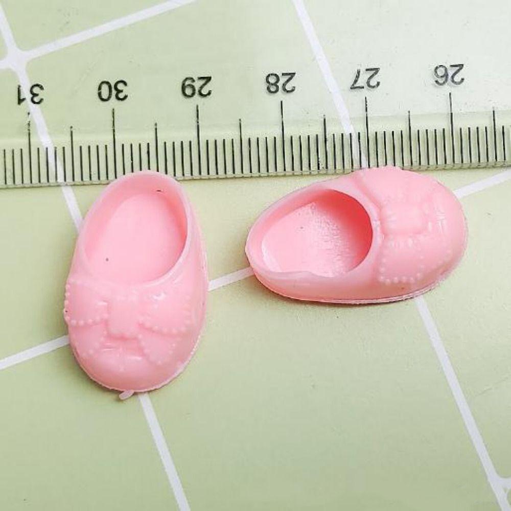 1 Pairs PVC Dolls Stand Other Accessories Cute Mini Shoes Doll Shoes Boots  for 17cm Dolls