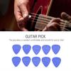 10PCS Guitar Pick Holder Plectrum Musical Instrument Accessory(0.46mm 1mm Thickness)(Blue)