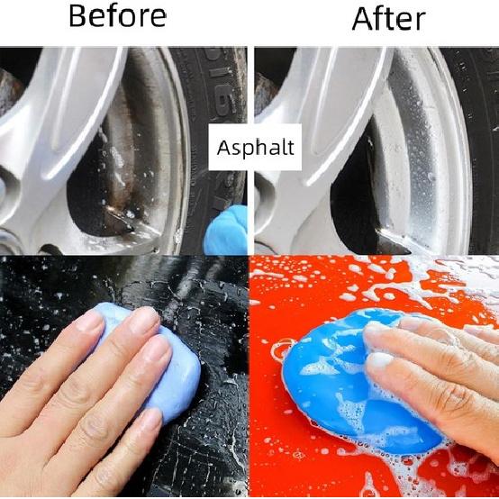 4er-Pack 400g Magic Clay Bars Auto-Detailing-Reiniger-Set Glas-Clay-Bars mit 5