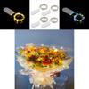 LED-Kupferdraht-Lichterkette mit Knopfzellen-Batteriepack für die Außen-Gartendekoration